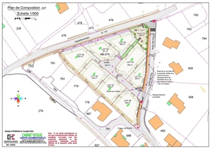 terrain a batir à la vente -   34230  SAINT PONS DE MAUCHIENS, surface 355 m2 vente terrain a batir - UBI443505158